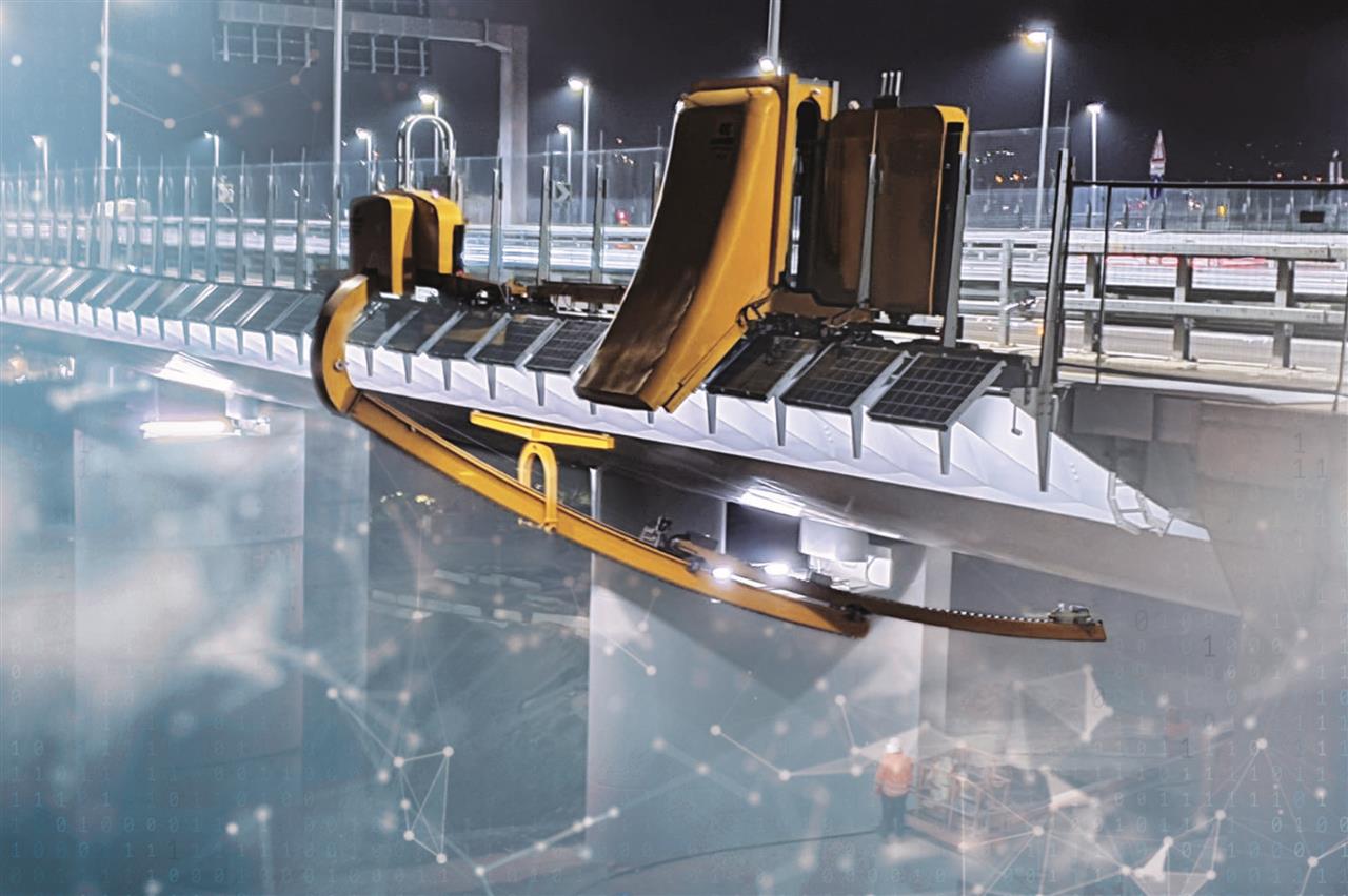 Sistema robotico per la sicurezza del nuovo ponte di Genova San Giorgio