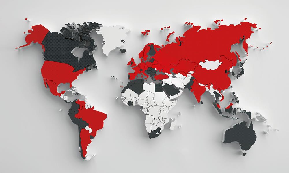 Mappa del mondo - Camozzi